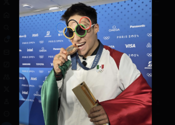 Osmar Olvera gana medalla de bronce en clavados en Juegos Olímpicos 2024